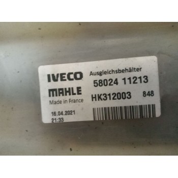 Recambio de deposito expansion para iveco stralis (as) 12.9 diesel referencia OEM IAM 5802411213 5802411213 