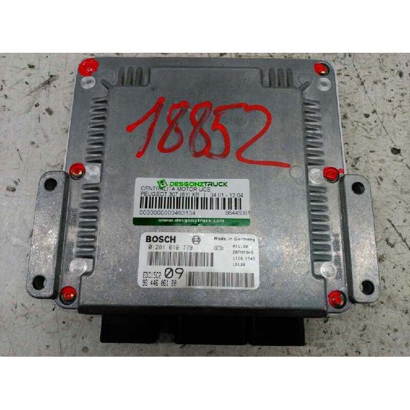 Recambio de centralita motor uce para peugeot 307 (s1) xr referencia OEM IAM 9644606180 0281010779 