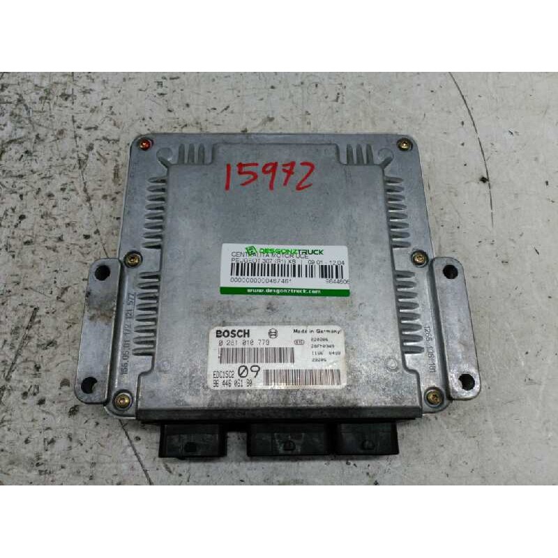 Recambio de centralita motor uce para peugeot 307 (s1) xs referencia OEM IAM 9644606180 0281010779 BOSCH