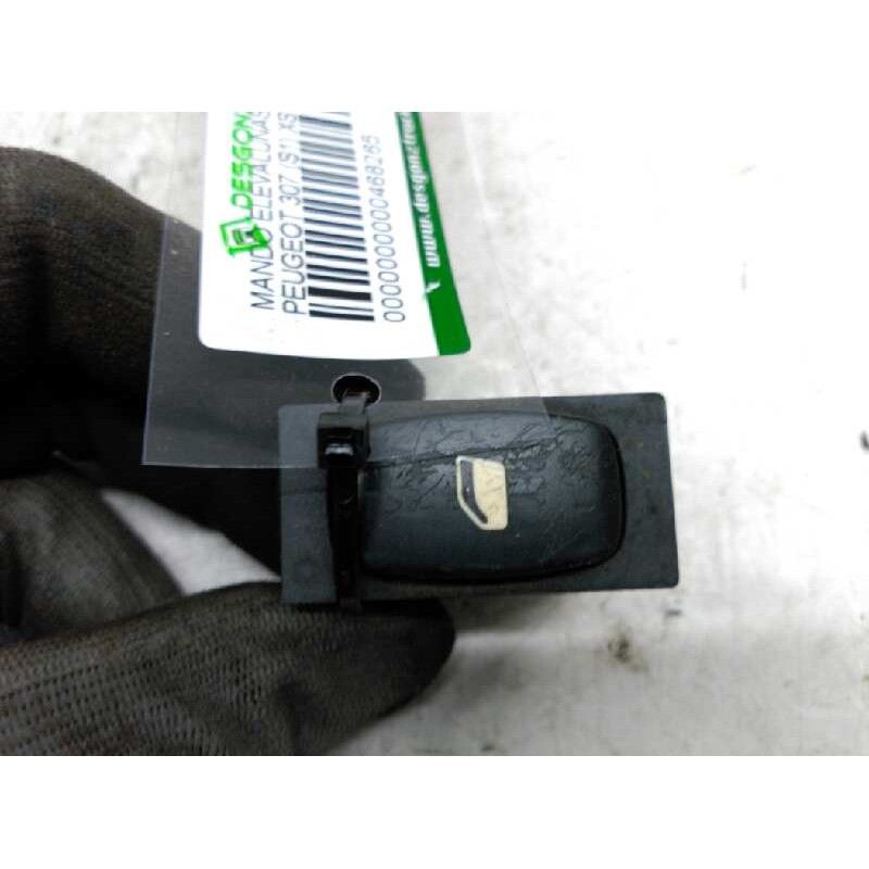 Recambio de mando elevalunas trasero derecho para peugeot 307 (s1) xs referencia OEM IAM 96360166XT  