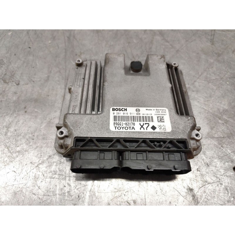 Recambio de centralita motor uce para toyota auris active referencia OEM IAM 0281016911 8966102X70 1039S39967