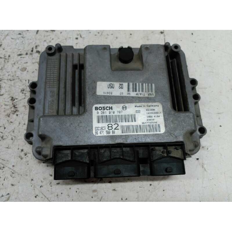 Recambio de centralita motor uce para peugeot 206 berlina x-line referencia OEM IAM 9647158080 9647785580 281010707