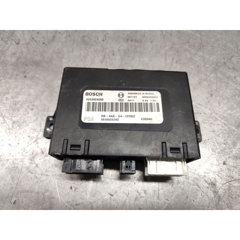 Recambio de modulo electronico para citroën c6 básico referencia OEM IAM 0263004089  9649604380