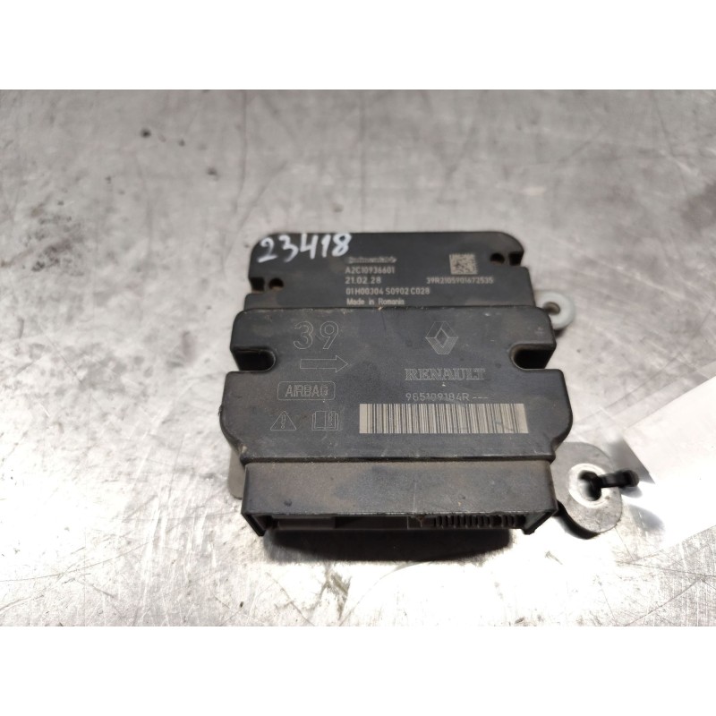 Recambio de centralita airbag para dacia dokker essential referencia OEM IAM A2C10936601  