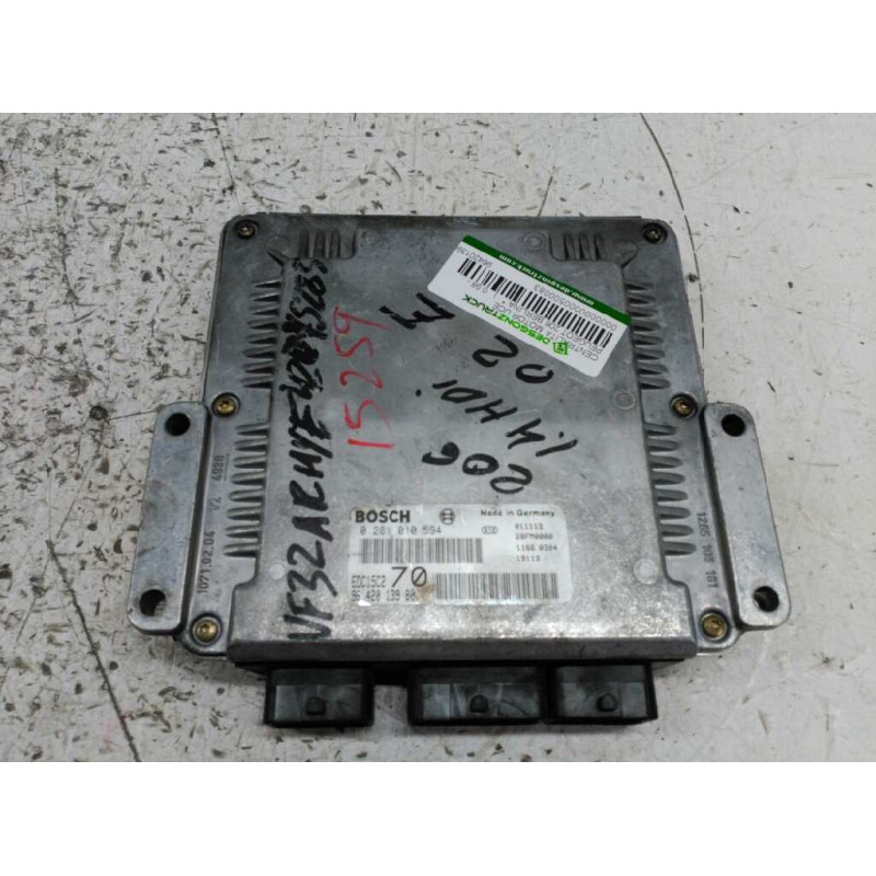 Recambio de centralita motor uce para peugeot 206 berlina referencia OEM IAM 9642013980 0281010594 BOSCH