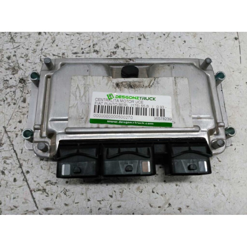 Recambio de centralita motor uce para fiat punto berl. (176) 55 s referencia OEM IAM 9657823980 0261207474 