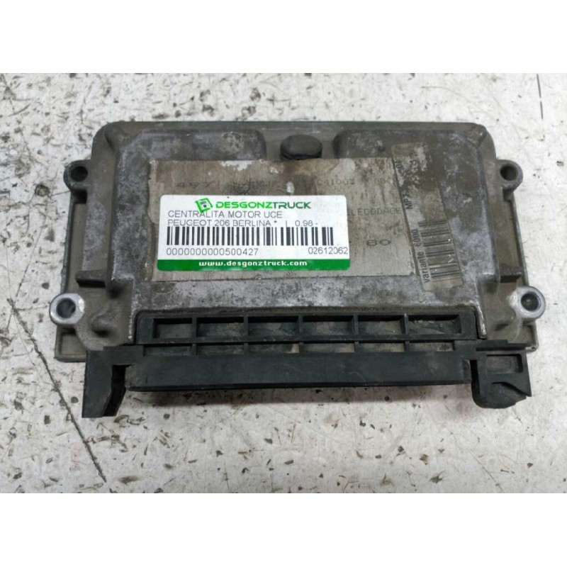 Recambio de centralita motor uce para peugeot 206 berlina referencia OEM IAM 0261206216 9632693980 BOSCH