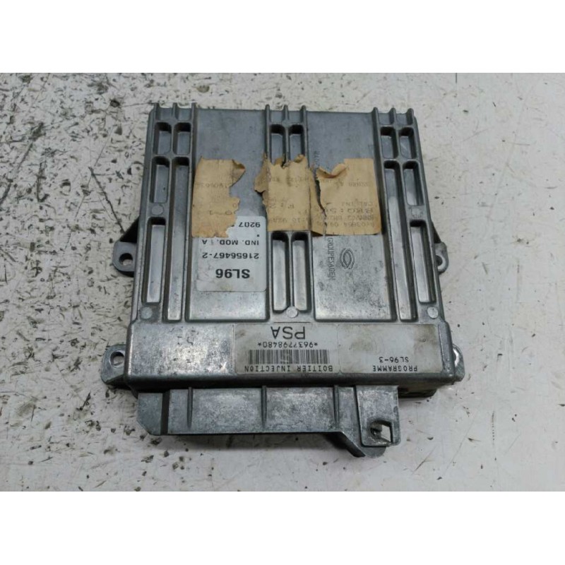 Recambio de centralita motor uce para peugeot 406 berlina (s1/s2) referencia OEM IAM 9637798480 PSA 