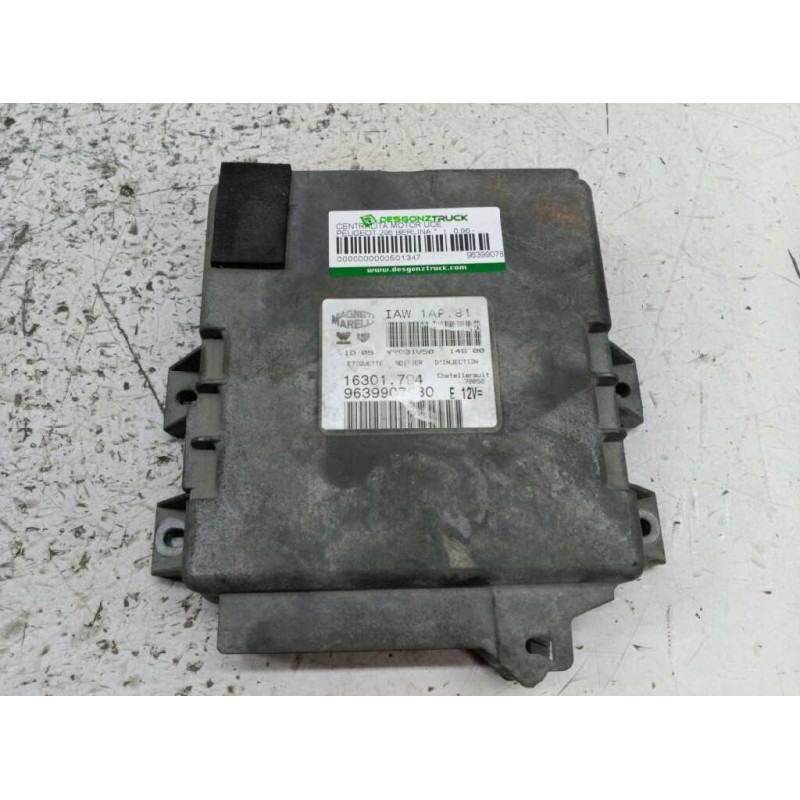 Recambio de centralita motor uce para peugeot 206 berlina referencia OEM IAM 9639907880 IAW1AP81 MAGNETI MARELLI