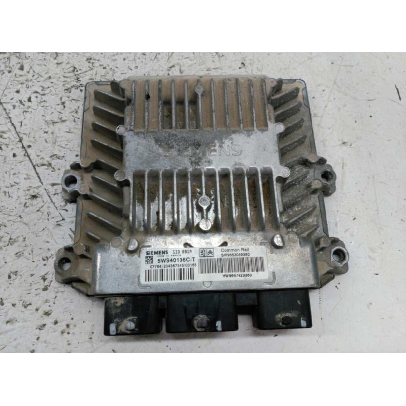 Recambio de centralita motor uce para peugeot partner (s2) referencia OEM IAM HW9647423380 5WS401336CT SIEMENS