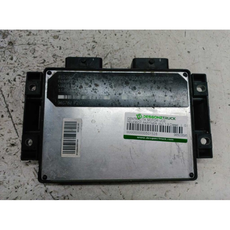 Recambio de centralita motor uce para peugeot partner (s2) 1.9 diesel referencia OEM IAM 9650359580 9661879080 