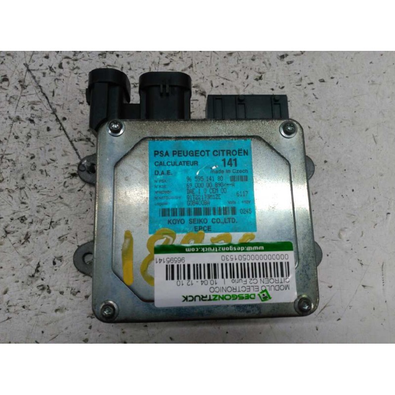 Recambio de modulo electronico para citroen c2 furio referencia OEM IAM 9659514180  