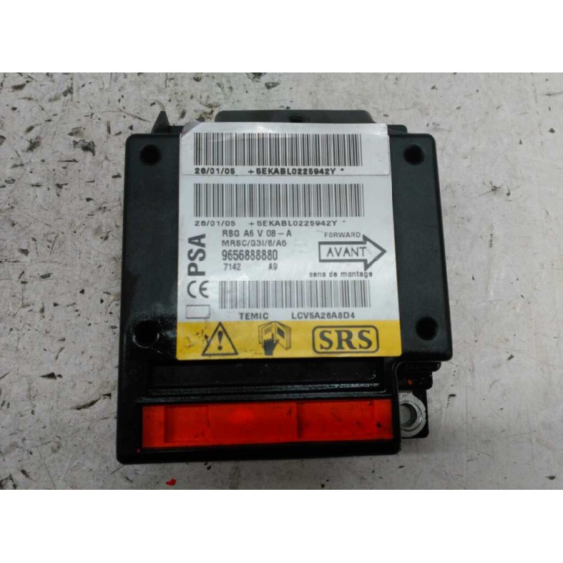 Recambio de centralita airbag para citroen c2 empresa referencia OEM IAM 9656888880 LV5A26A8D4 