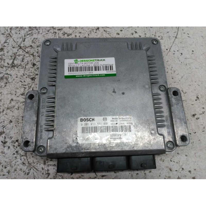 Recambio de centralita motor uce para renault laguna ii (bg0) authentique referencia OEM IAM 8200309318 8200346254 0281011571