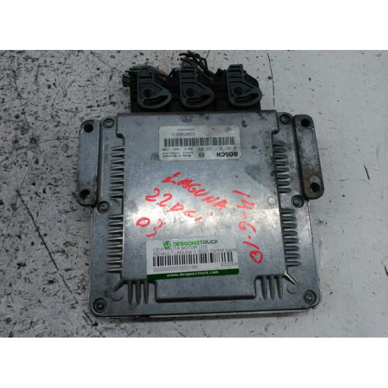 Recambio de centralita motor uce para renault laguna ii (bg0) confort expression referencia OEM IAM 8200309318 0281011325 820030