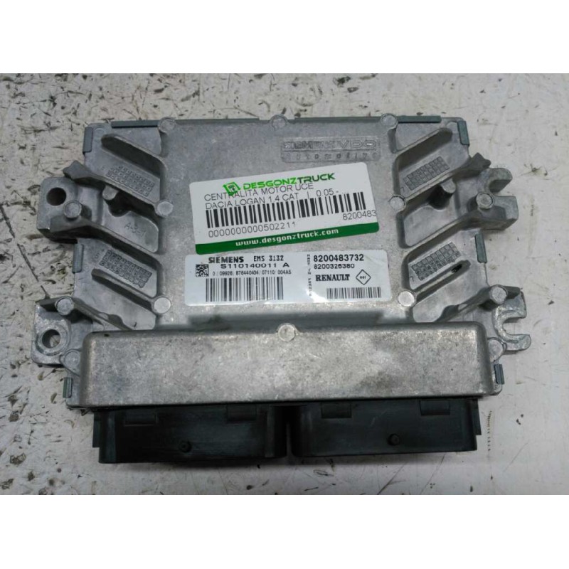 Recambio de centralita motor uce para dacia logan 1.4 cat referencia OEM IAM 8200483732 8200320380 9110140011