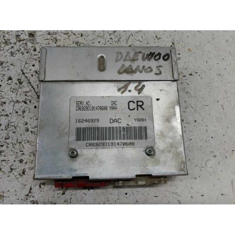 Recambio de centralita motor uce para daewoo lanos 1.4 cat referencia OEM IAM 16246929 CR6929D191470608 