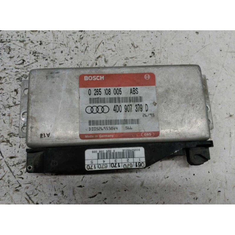 Recambio de centralita abs para audi a4 berlina (b5) 2.6 v6 cat (abc) referencia OEM IAM 0265108005  