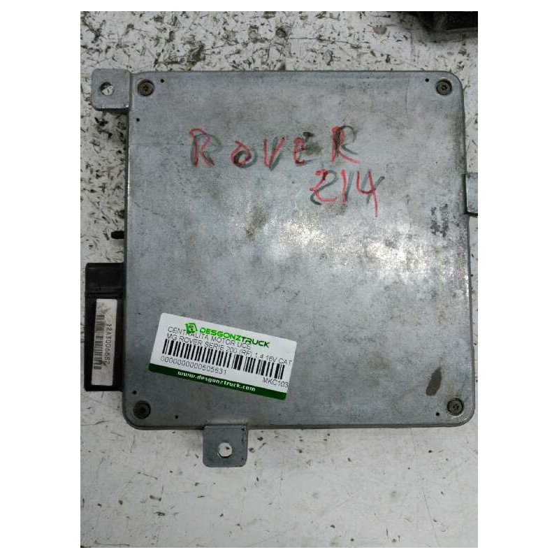 Recambio de centralita motor uce para mg rover serie 200 (rf) 1.4 16v cat referencia OEM IAM MKC103020  