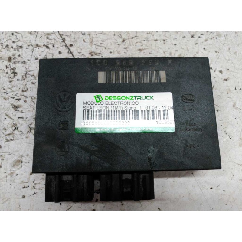 Recambio de modulo electronico para seat leon (1m1) signo referencia OEM IAM 1C0959799F 50K00821450 160803H01S0003