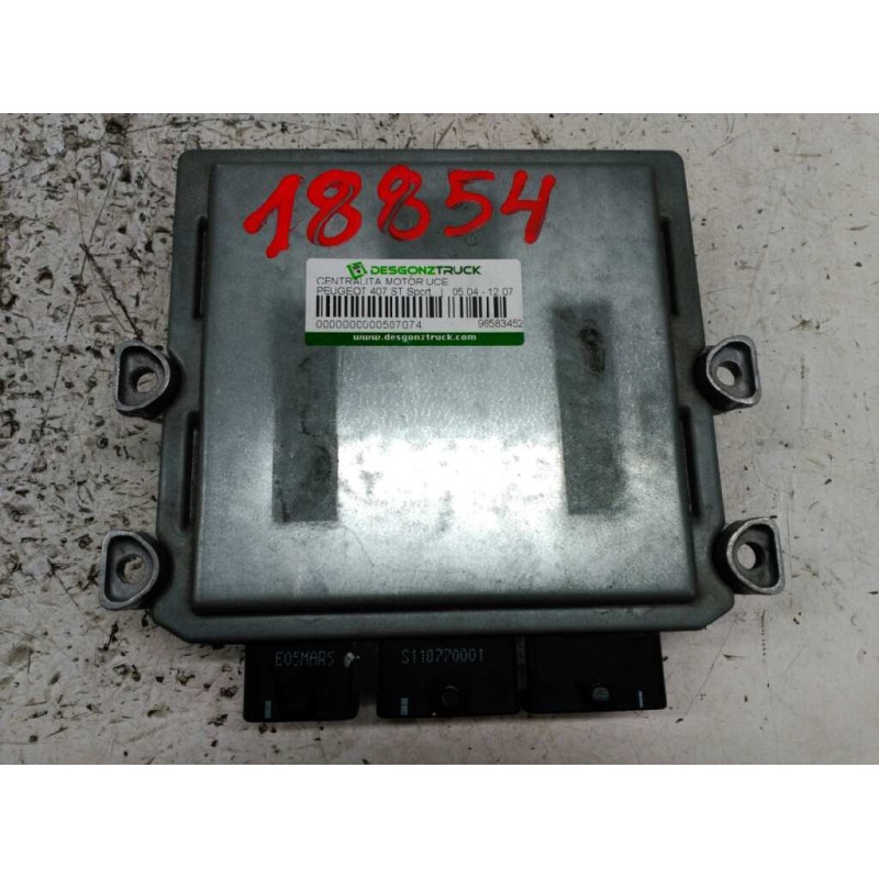 Recambio de centralita motor uce para peugeot 407 st sport referencia OEM IAM 9658345280 9655041480 