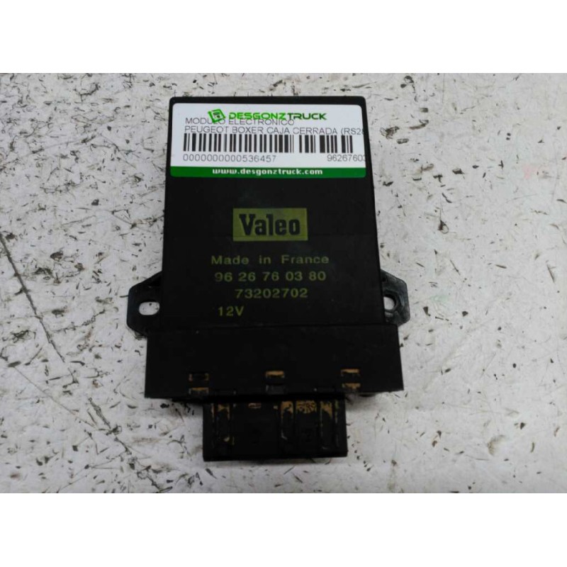 Recambio de modulo electronico para peugeot boxer caja cerrada (rs2850)(230)(´02) 1400 td referencia OEM IAM 9626760380  