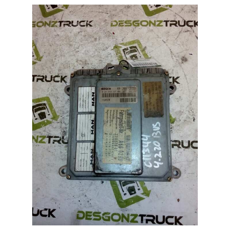 Recambio de modulo electronico para man autobus autobus 14.220 referencia OEM IAM 0281010347 51116167127 CENTRALITA MOTOR