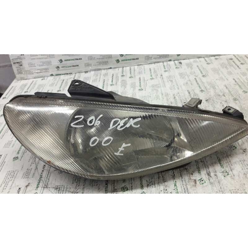 Recambio de faro derecho para peugeot 206 berlina xn referencia OEM IAM   