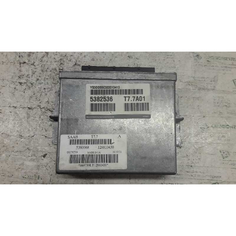 Recambio de centralita motor uce para saab 9-3 berlina 2.0 t referencia OEM IAM  5382536 