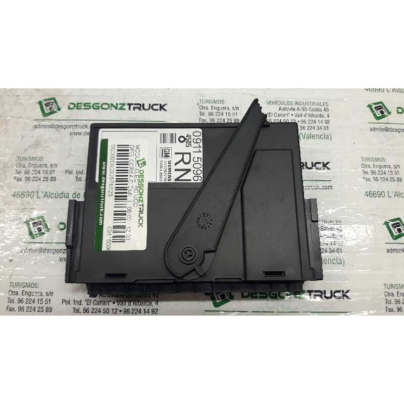 Recambio de modulo electronico para opel corsa c club referencia OEM IAM 09115096  