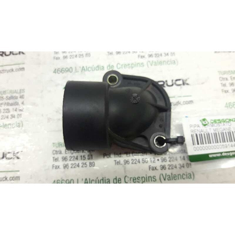 Recambio de pipa termostato para renault megane ii berlina 3p referencia OEM IAM 7700113645  