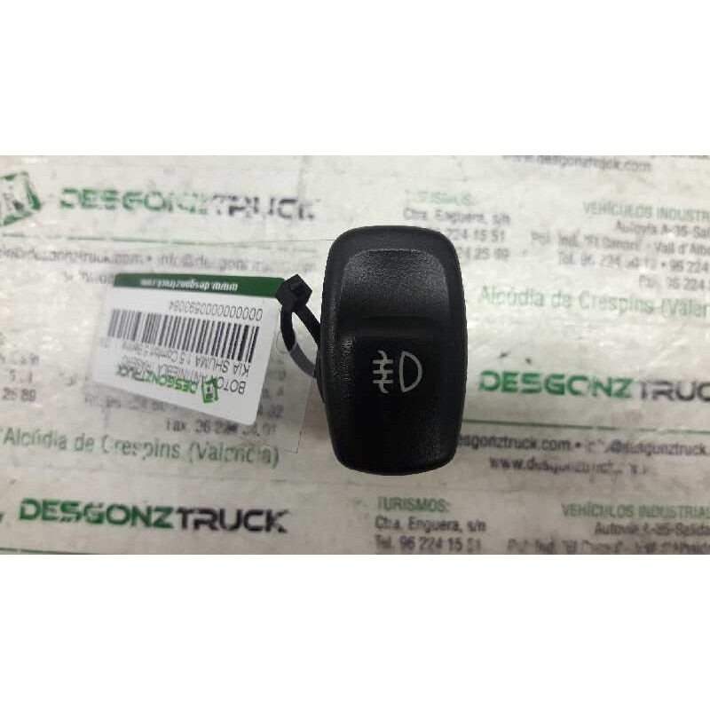 Recambio de boton antiniebla trasero para kia shuma 1.5 comfort 5 berlina referencia OEM IAM   