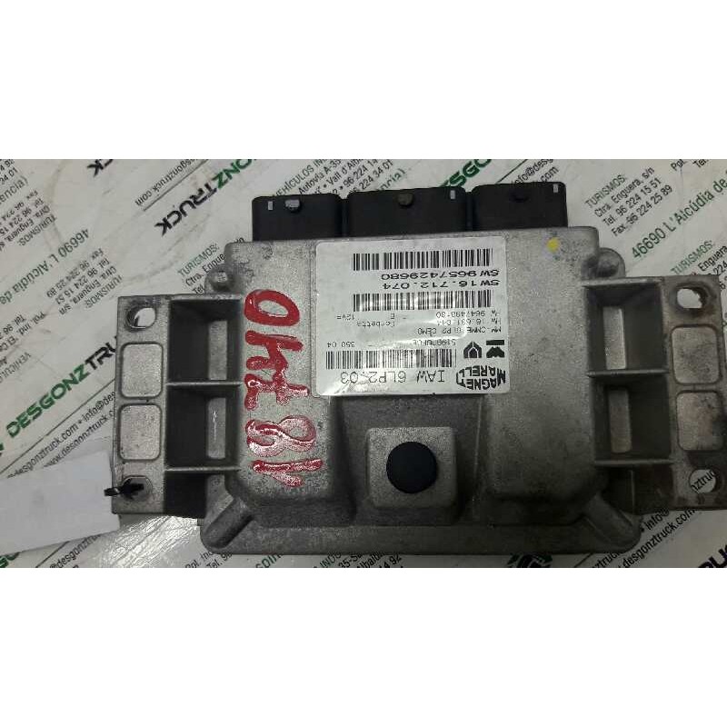 Recambio de centralita motor uce para peugeot 206 berlina xt referencia OEM IAM   