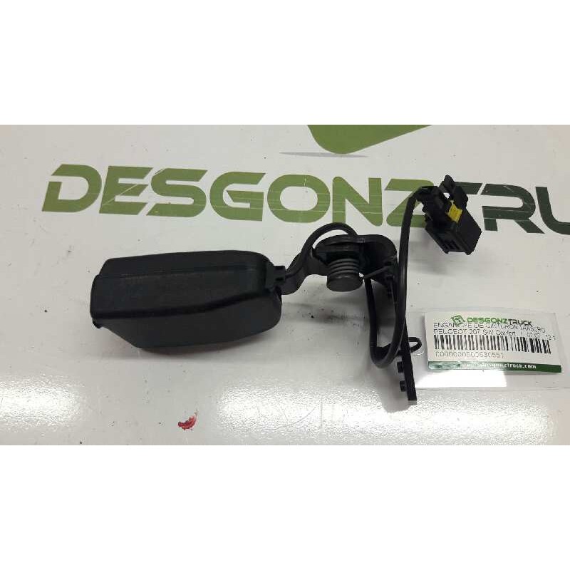 Recambio de enganche de cinturon trasero para peugeot 207 sw confort referencia OEM IAM   