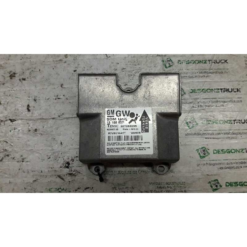 Recambio de centralita airbag para opel astra h berlina referencia OEM IAM 13188857  