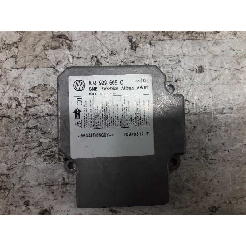 Recambio de centralita airbag para volkswagen passat berlina (3b3) 1.9 tdi referencia OEM IAM 1C0909605C  