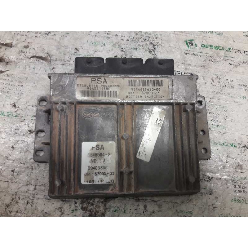 Recambio de centralita motor uce para peugeot 206 berlina referencia OEM IAM 9645211580 964462568000 S200023