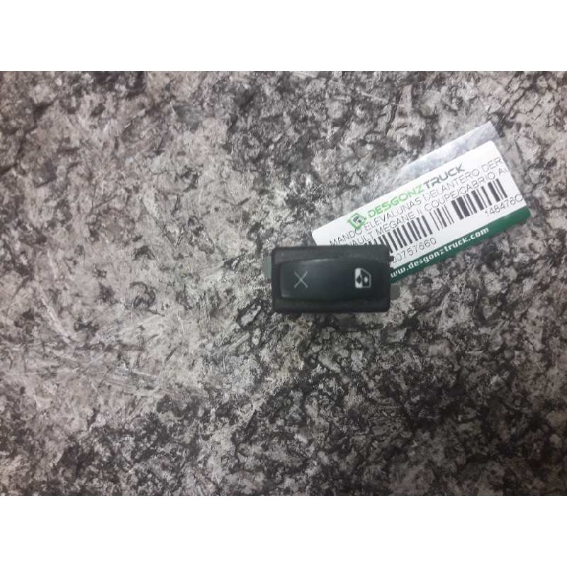 Recambio de mando elevalunas delantero derecho para renault megane ii coupe/cabrio authentique referencia OEM IAM 148476C  