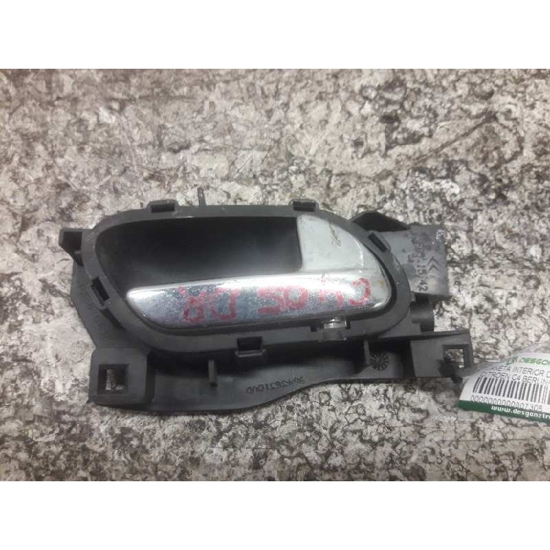 Recambio de maneta interior delantera derecha para citroen c4 berlina collection referencia OEM IAM 96435310VD  