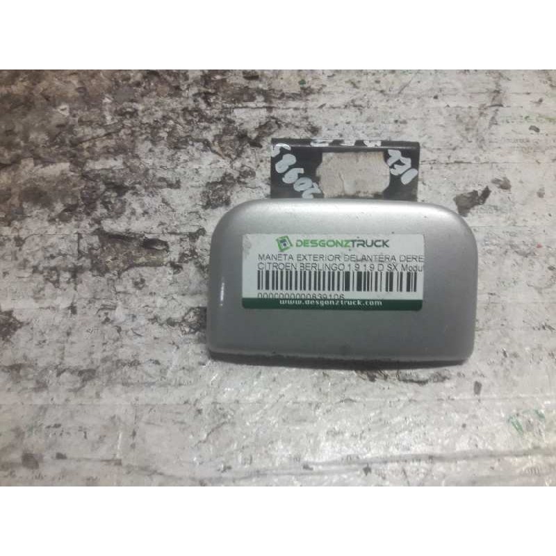 Recambio de maneta exterior delantera derecha para citroen berlingo 1.9 1,9 d sx modutop familiar referencia OEM IAM   