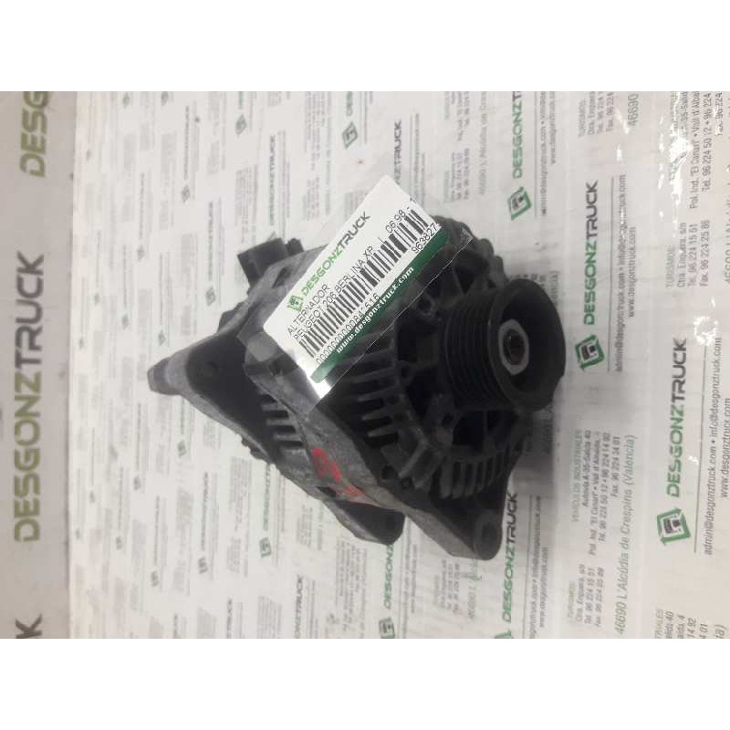 Recambio de alternador para peugeot 206 berlina xr referencia OEM IAM 9638275680 2542396B 