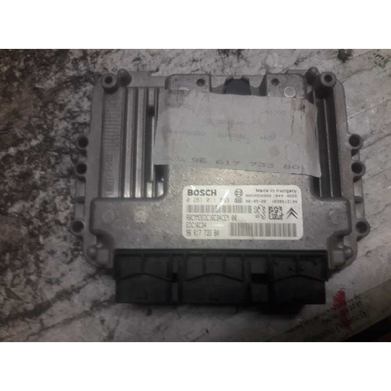 Recambio de centralita motor uce para citroen c4 berlina lx referencia OEM IAM 0281011863 9661773380 9653958980