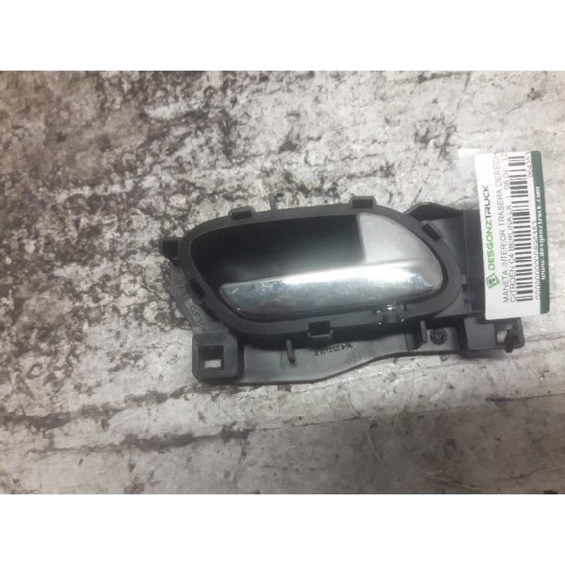 Recambio de maneta interior trasera derecha para citroen c4 berlina lx referencia OEM IAM 96435310  