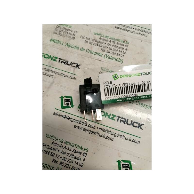 Recambio de rele para toyota auris live referencia OEM IAM 9008087020 5 PINS 