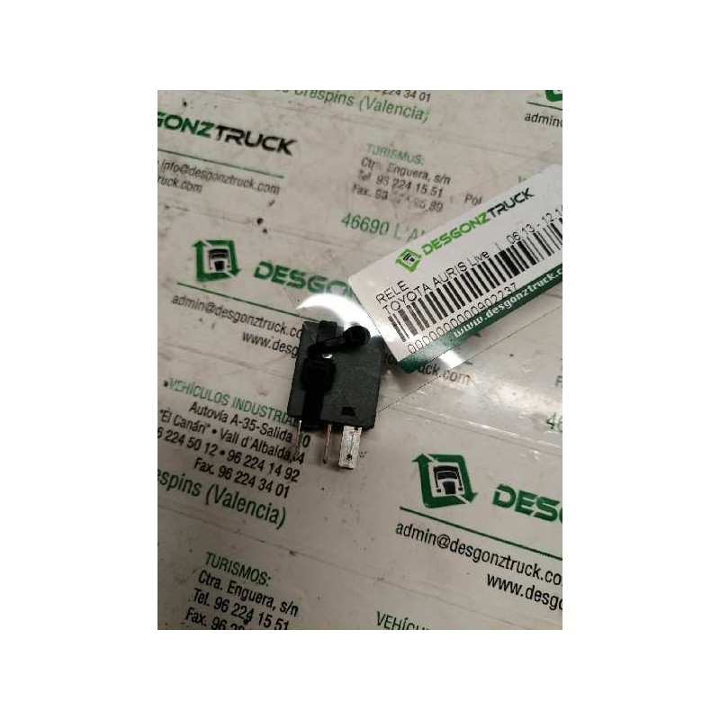 Recambio de rele para toyota auris live referencia OEM IAM 9008087021 4 PINS 