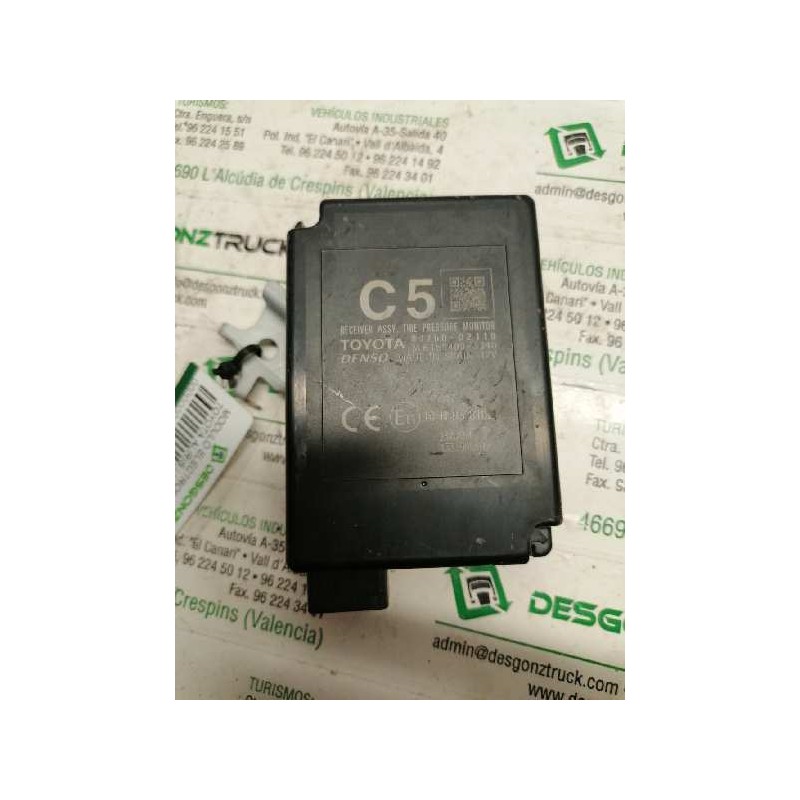 Recambio de modulo electronico para toyota auris live referencia OEM IAM 8976002110 MB1584003340 12 PINS