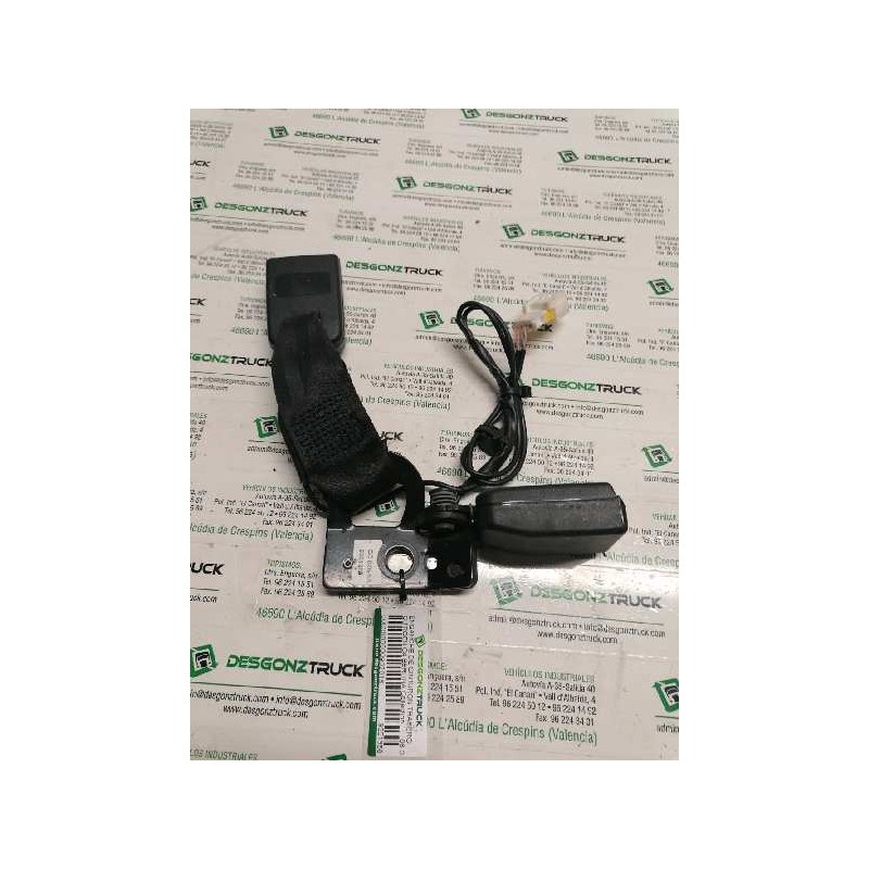 Recambio de enganche de cinturon trasero para citroen c4 berlina collection referencia OEM IAM 9351368 4 PINS 