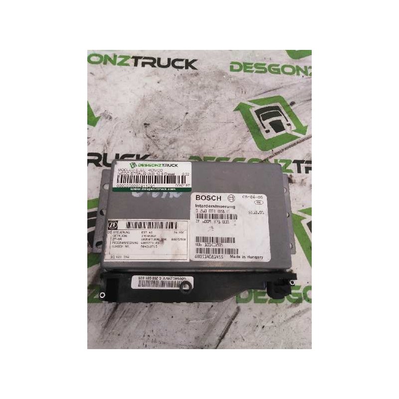 Recambio de modulo electronico para iveco stralis (as) 12.9 diesel referencia OEM IAM 504218713 0260001028 CENTRALITA INTARDER