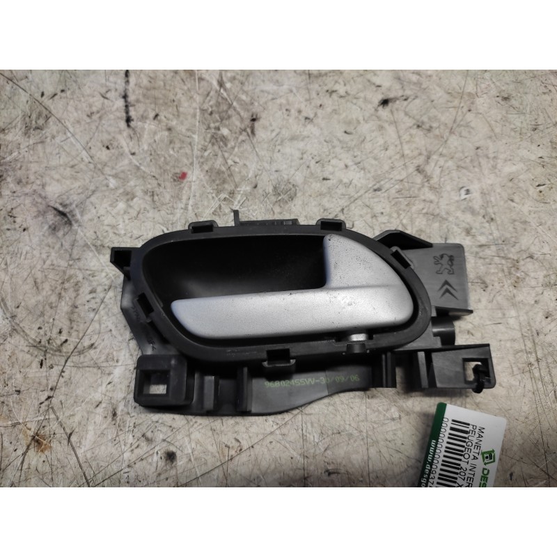 Recambio de maneta interior delantera derecha para peugeot 207 x-line referencia OEM IAM 96802455  