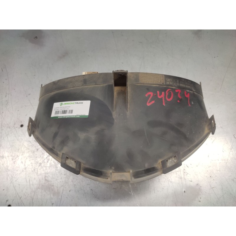 Recambio de cuadro instrumentos para peugeot partner (s1) 2.0 hdi cat referencia OEM IAM 9651740080 - Blanco 3